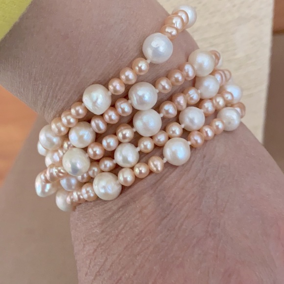 Natural PearlNecklace.Pearl Necklace.Pearl Jewelry - Picture 3 of 7